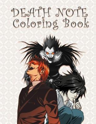 Book cover for Death note coloring book