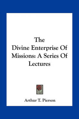 Book cover for The Divine Enterprise of Missions