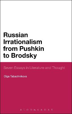 Book cover for Russian Irrationalism from Pushkin to Brodsky