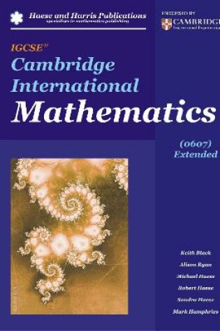 Cover of IGCSE Cambridge International Mathematics