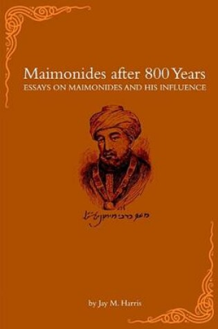 Cover of Maimonides after 800 Years