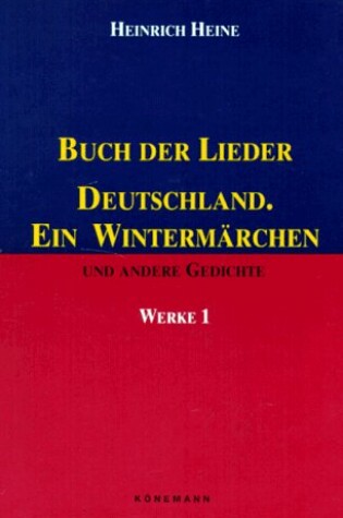 Cover of Heine: Das Buch Der Lieder
