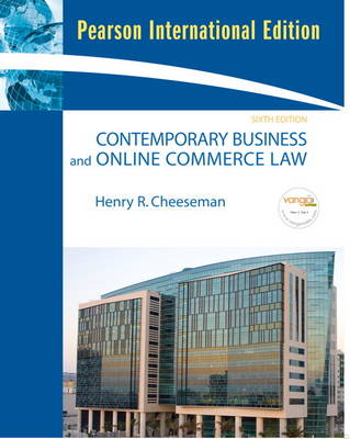 Book cover for Contemporary Business and Online Commerce Law