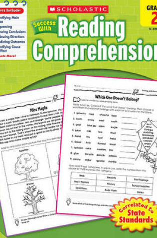 Cover of Scholastic Success with Reading Comprehension: Grade 2 Workbook