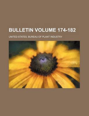 Book cover for Bulletin Volume 174-182