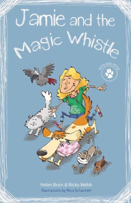 Book cover for Help! My mom's a vet. Jamie and the magic whistle