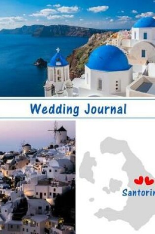 Cover of Wedding Journal - Santorini