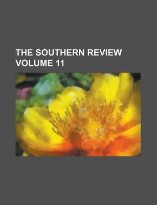 Book cover for The Southern Review Volume 11