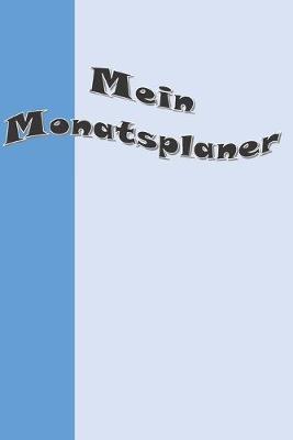 Book cover for Mein Monatsplaner