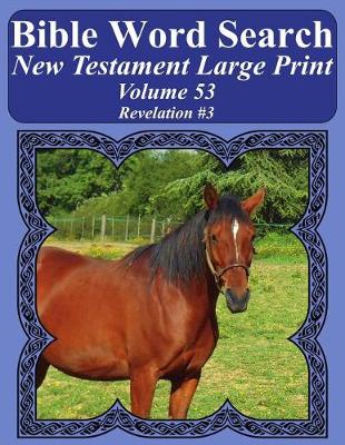 Book cover for Bible Word Search New Testament Large Print Volume 53