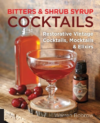 Book cover for Bitters and Shrub Syrup Cocktails