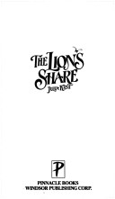 Book cover for Lions Share/The