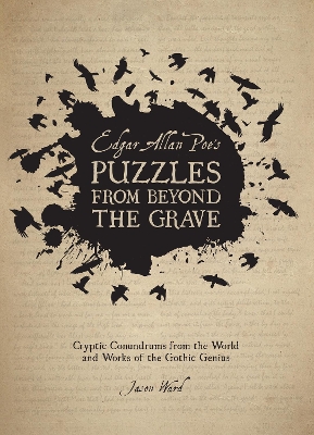 Book cover for Edgar Allan Poe's Puzzles from Beyond the Grave