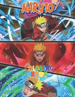 Book cover for Naruto Coloring Book