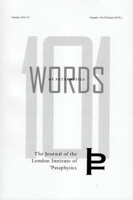 Book cover for 101 Words of Pataphysics