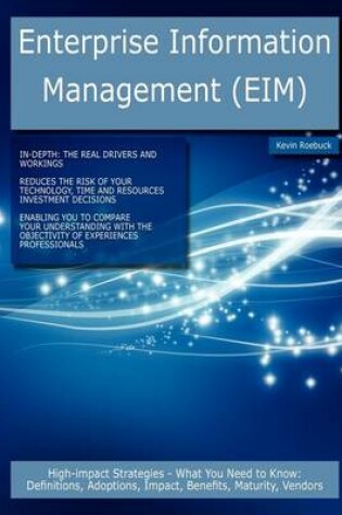 Cover of Enterprise Information Management (Eim)