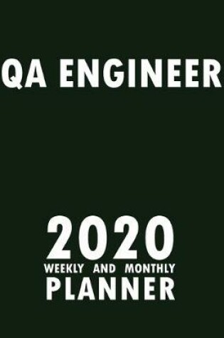 Cover of OA Engineer 2020 Weekly and Monthly Planner