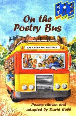 Book cover for Hop Step Jump; Poetry Bus