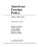 Book cover for American Foreign Policy