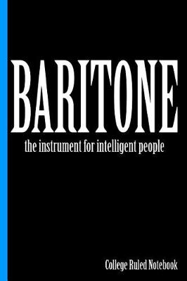 Book cover for Baritone, the Instrument for Intelligent People