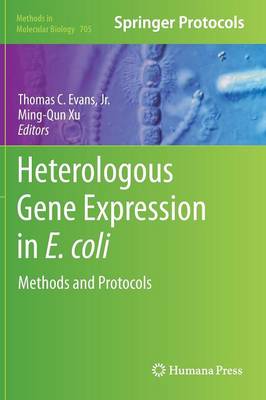 Book cover for Heterologous Gene Expression in E.coli