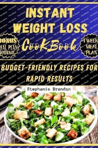 Cover of Instant Weight loss cookbook