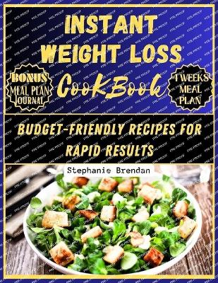 Book cover for Instant Weight loss cookbook