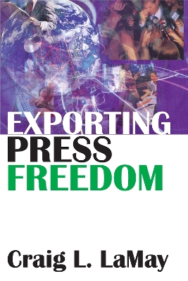 Book cover for Exporting Press Freedom