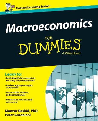 Book cover for Macroeconomics For Dummies - UK