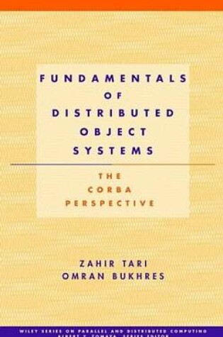 Cover of Fundamentals of Distributed Object Systems