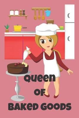 Book cover for queen of baked goods