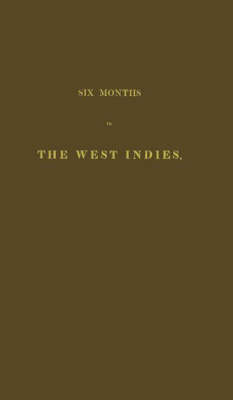 Book cover for Six Months in West Indies in 1825