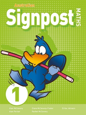 Book cover for Australian Signpost Maths 1 Student Book (AC 8.4)