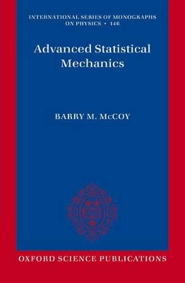 Cover of Advanced Statistical Mechanics