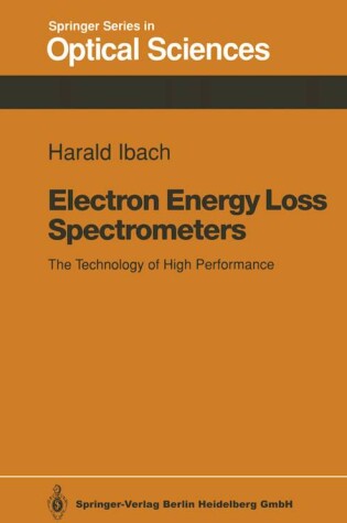 Cover of Electron Energy Loss Spectrometers