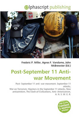 Cover of Post-September 11 Anti-War Movement