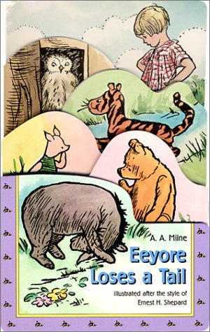 Book cover for Eeyore Loses a Tail/Graduated Die Cut Board Book