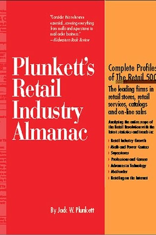 Cover of Plunkett's Retail Industry Almanac, 1999-2000