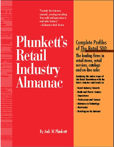 Book cover for Plunkett's Retail Industry Almanac, 1999-2000