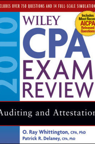 Cover of Wiley CPA Exam Review 2010