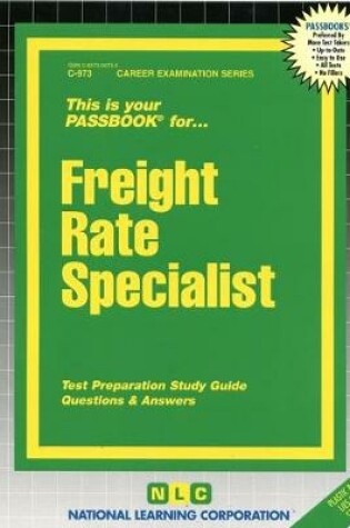 Cover of Freight Rate Specialist