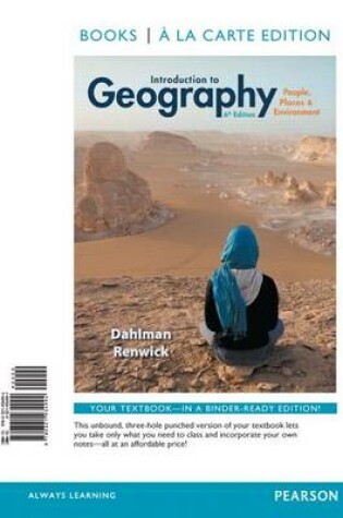 Cover of Introduction to Geography