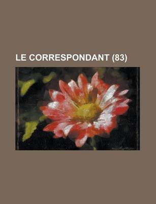 Book cover for Le Correspondant (83)