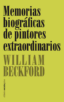 Cover of Memorias Biograficas de Pintores Extraordinarios