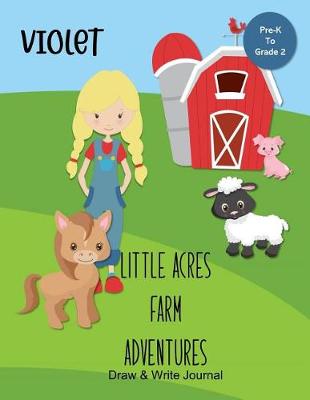 Book cover for Violet Little Acres Farm Adventures