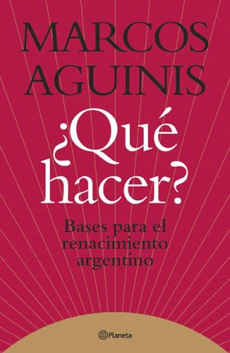 Book cover for Que Hacer?