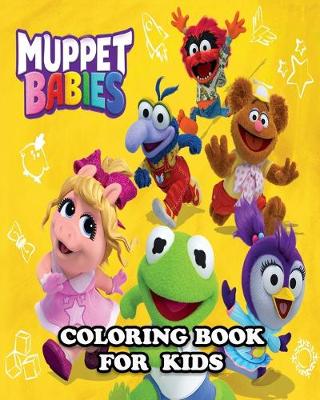 Book cover for Muppet Babies Coloring Book for Kids