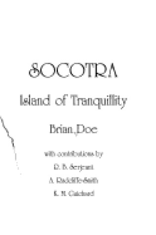 Cover of Socotra
