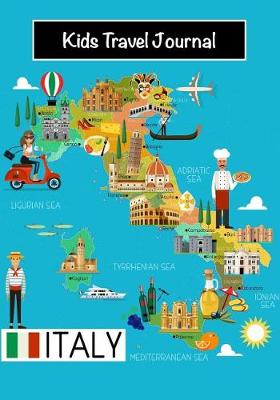 Book cover for Kids Travel Journal Italy