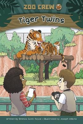 Book cover for Zoo Crew: Tiger Twins